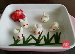 茕茕白兔 东走西顾的做法图解1