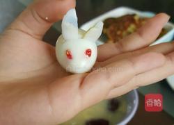 茕茕白兔 东走西顾的做法图解2