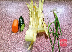 炒腐竹的做法图解1