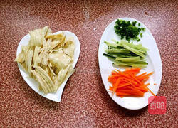 炒腐竹的做法图解3