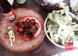 耗油香菇油菜的做法图解1
