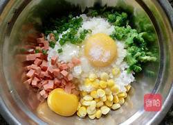 米饭鸡蛋煎饼的做法图解3