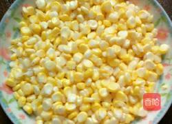 肉沫玉米粒的做法图解1