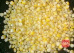 肉沫玉米粒的做法图解3