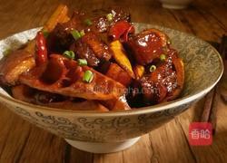 竹笋烧肉的做法图解12