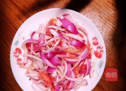 凉拌西红柿洋葱丝的做法图解3