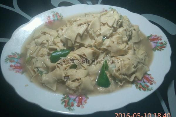 东北尖椒干豆腐