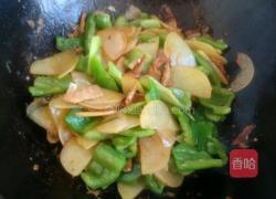 青椒土豆片（甜面酱）的做法图解6