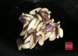 茄子炒肉的做法图解4