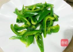 青椒炒火腿的做法图解4