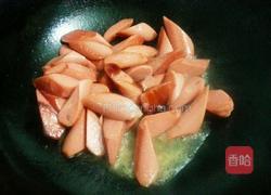 青椒炒火腿的做法图解6