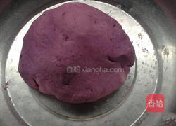 紫薯玫瑰包的做法图解5