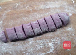 紫薯玫瑰包的做法图解6