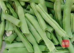 干煸大碗四季豆的做法图解1