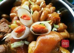 花生炖猪蹄的做法图解13