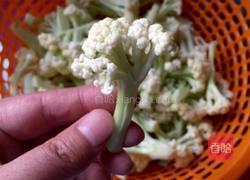 清炒菜花的做法图解2