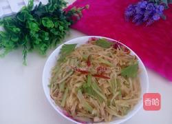 土豆丝炒芹菜的做法图解8