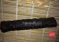 火腿肉松寿司的做法图解3