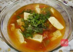西红柿豆腐汤的做法图解7