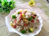 五彩蛋炒饭