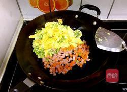 豌豆炒鸡蛋的做法图解3