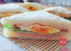 芝士火腿三明治的做法图解12
