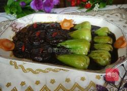 油菜炒香菇的做法图解8