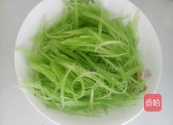 凉拌莴苣的做法图解3