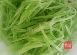 凉拌莴苣的做法图解4