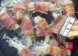 香煎培根金针菇卷的做法图解7