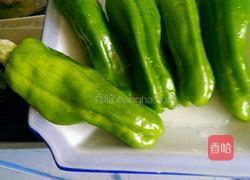 青椒酿肉的做法图解2