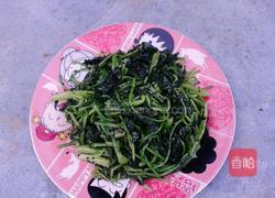 芝麻拌菠菜的做法图解7