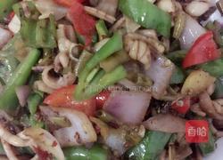 泡椒爆炒鱿鱼的做法图解7