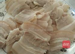 青椒回锅肉的做法图解2