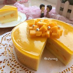 酸奶芒果慕斯蛋糕的做法[图]