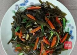 胡萝卜炒海带丝的做法图解5