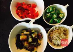 Illustration of how to make cold tofu 7