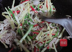 竹笋炒肉丝的做法图解20