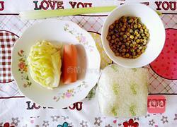 泡菜拌饭的做法图解1