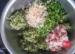 槐花包子的做法图解2