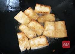 香煎一面黄豆腐的做法图解5