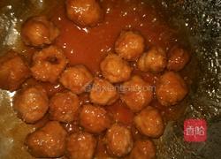 茄汁芝麻小肉丸的做法图解7