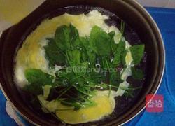 鸡蛋菠菜汤的做法图解4