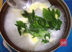 鸡蛋菠菜汤的做法图解5