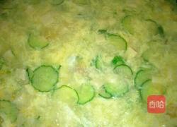 黄瓜鸡蛋豆腐汤的做法图解6