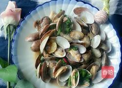 羌葱辣炒花蛤的做法图解6