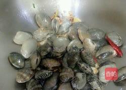 羌葱辣炒花蛤的做法图解5