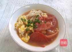 西红柿鸡蛋汤面的做法图解11