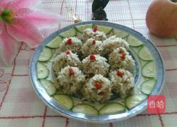 珍珠丸子的做法图解6