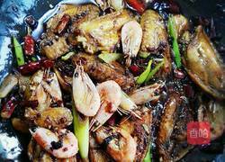 干锅鸡翅虾的做法图解9